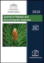 Journal of Natural and Environmental Sciences