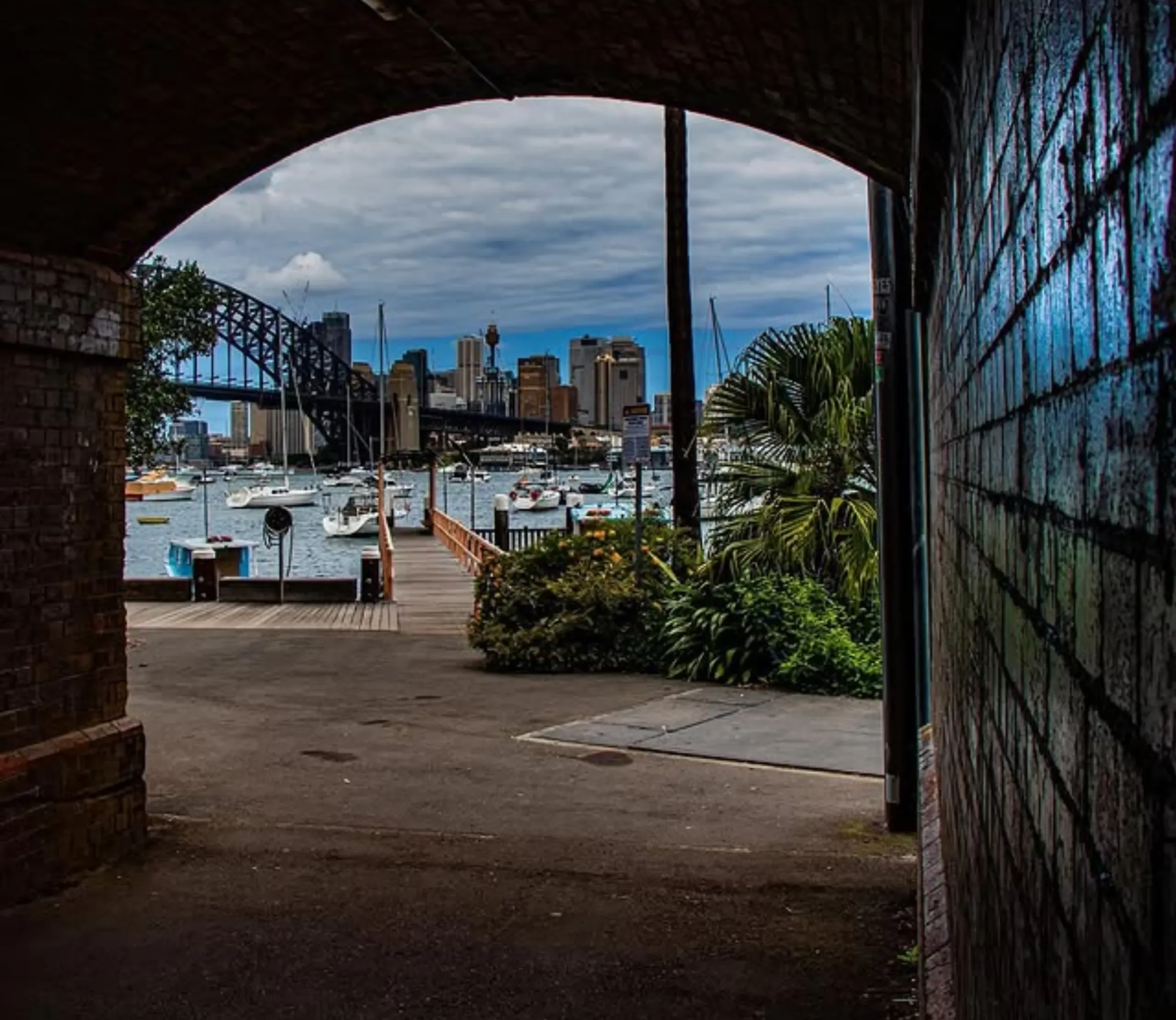 Sydney harbour lookout photography